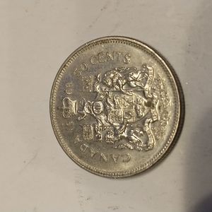 1968 Canadian Silver half dollar